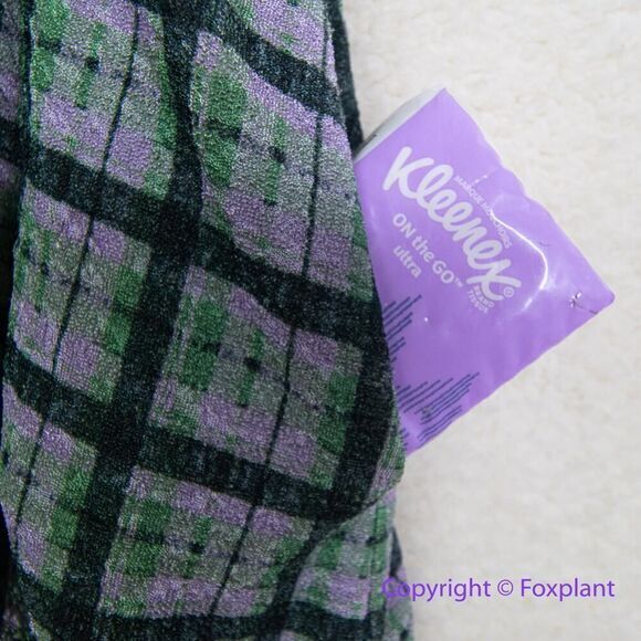 Hutch Pink And Green Plaid Dress, size L - Picture 10 of 16